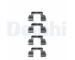 Sada prislusenstvi, oblozeni kotoucove brzdy DELPHI LX0334