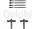 Sada prislusenstvi, oblozeni kotoucove brzdy DELPHI LX0707