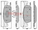 Sada brzdových destiček, kotoučová brzda METZGER AUTOTEILE 1170889