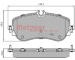 Sada brzdových destiček, kotoučová brzda METZGER AUTOTEILE 1170905