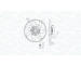 Ventilátor chladenia motora MAGNETI MARELLI 069422897010
