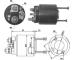 Elektromagnetický spínač pre żtartér MAGNETI MARELLI 940113050064