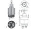 Elektromagnetický spínač pre żtartér MAGNETI MARELLI 940113050125