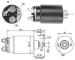 Elektromagnetický spínač, startér MAGNETI MARELLI 940113050405