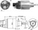 Elektromagnetický spínač, startér MAGNETI MARELLI 940113050420