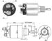 Elektromagnetický spínač pre żtartér MAGNETI MARELLI 940113050461