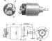 Elektromagnetický spínač, startér MAGNETI MARELLI 940113050471