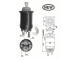 Elektromagnetický spínač pre żtartér MAGNETI MARELLI 940113050569