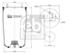 Mech, pneumaticke odpruzeni FEBI BILSTEIN 20940