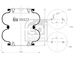 Mech, pneumaticke odpruzeni FEBI BILSTEIN 39327