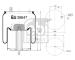 Mech, pneumaticke odpruzeni FEBI BILSTEIN 39847