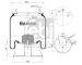 Mech, pneumaticke odpruzeni FEBI BILSTEIN 40256