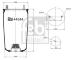 Mech, pneumaticke odpruzeni FEBI BILSTEIN 44544