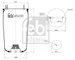 Mech, pneumaticke odpruzeni FEBI BILSTEIN 45430