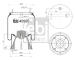 Mech, pneumaticke odpruzeni FEBI BILSTEIN 45995