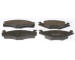 Sada brzdových destiček, kotoučová brzda TRISCAN 8110 10022