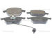 Sada brzdových destiček, kotoučová brzda TRISCAN 8110 10524
