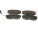 Sada brzdových destiček, kotoučová brzda TRISCAN 8110 10531