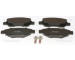 Sada brzdových destiček, kotoučová brzda TRISCAN 8110 10548