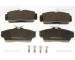 Sada brzdových destiček, kotoučová brzda TRISCAN 8110 14009
