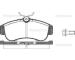 Sada brzdových destiček, kotoučová brzda TRISCAN 8110 14937