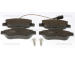Sada brzdových destiček, kotoučová brzda TRISCAN 8110 15052