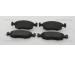 Sada brzdových destiček, kotoučová brzda TRISCAN 8110 15057