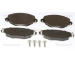 Sada brzdových destiček, kotoučová brzda TRISCAN 8110 16005