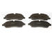 Sada brzdových destiček, kotoučová brzda TRISCAN 8110 16034