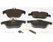 Sada brzdových destiček, kotoučová brzda TRISCAN 8110 23061
