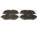 Sada brzdových destiček, kotoučová brzda TRISCAN 8110 23091