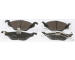 Sada brzdových destiček, kotoučová brzda TRISCAN 8110 24007
