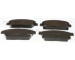 Sada brzdových destiček, kotoučová brzda TRISCAN 8110 24039