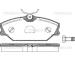 Sada brzdových destiček, kotoučová brzda TRISCAN 8110 25011