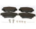 Sada brzdových destiček, kotoučová brzda TRISCAN 8110 27005