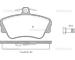 Sada brzdových destiček, kotoučová brzda TRISCAN 8110 27944