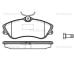 Sada brzdových destiček, kotoučová brzda TRISCAN 8110 28021