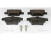 Sada brzdových destiček, kotoučová brzda TRISCAN 8110 28039