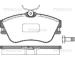 Sada brzdových destiček, kotoučová brzda TRISCAN 8110 29001