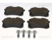 Sada brzdových destiček, kotoučová brzda TRISCAN 8110 29196