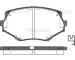 Sada brzdových destiček, kotoučová brzda TRISCAN 8110 50017