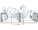 Doplňovací vodní čerpadlo, chladič plnicího vzduchu NISSENS 832109