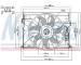 Ventilátor chladenia motora NISSENS 85077