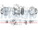 Kompresor, klimatizace NISSENS 891052