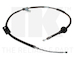 Tažné lanko, parkovací brzda NK 903427