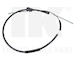 Tažné lanko, parkovací brzda NK 904748