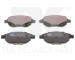 Sada brzdových destiček, kotoučová brzda NK 221979