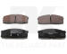 Sada brzdových destiček, parkovací brzda NK 222203