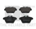 Sada brzdových destiček, kotoučová brzda NK 222351