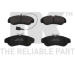 Sada brzdových destiček, kotoučová brzda NK 222371